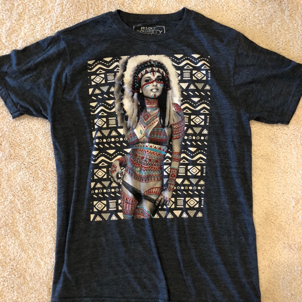 Riot Society gorgeous native gal tee